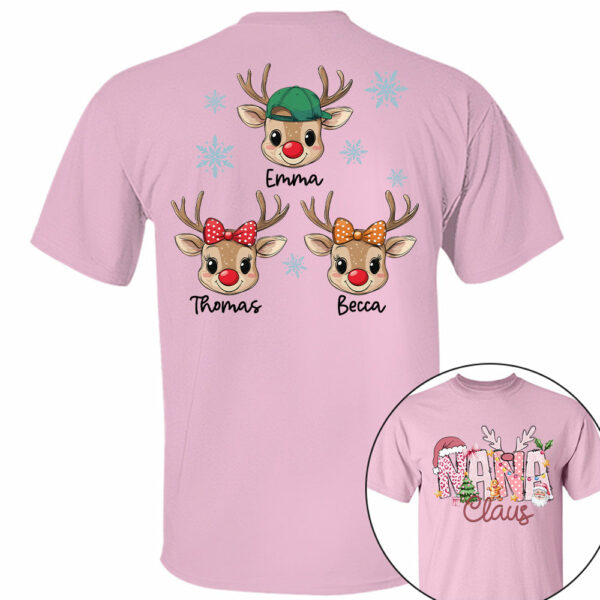 Pink Trend Gigi Claus Custom Sweatshirt - Best Family Christmas Gift for Grandma Vr2 - Image 4