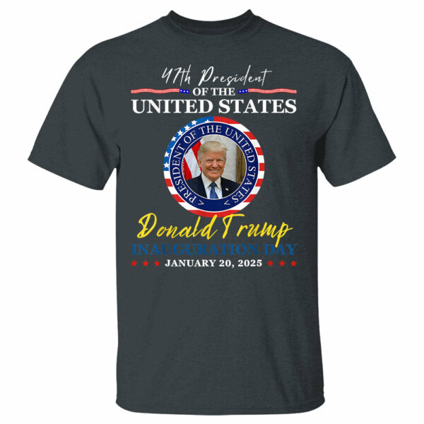President Donald Trump Inauguration Day 2025 Memorabilia Shirt - Image 4