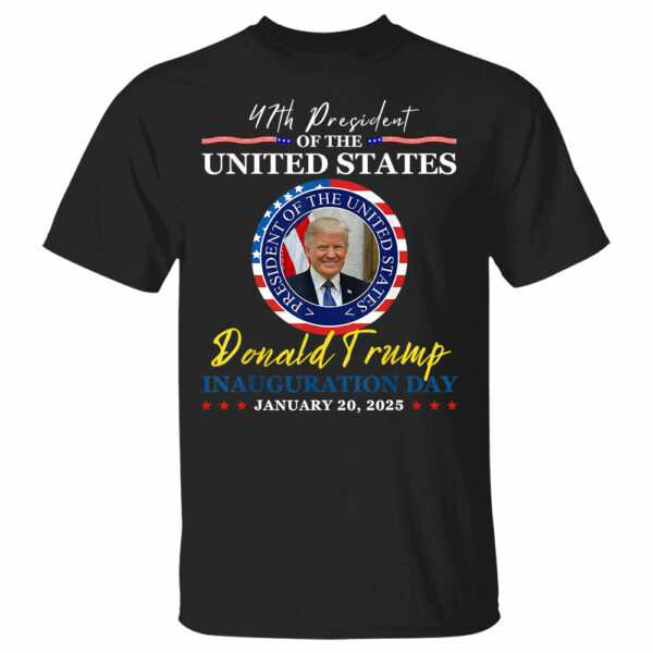 President Donald Trump Inauguration Day 2025 Memorabilia Shirt - Image 5