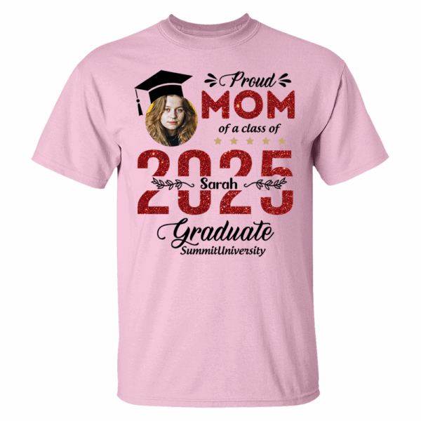 Proud Family Of 2025 Graduation Shirt, Personalized Shirt For Graduation M2204 - Image 11