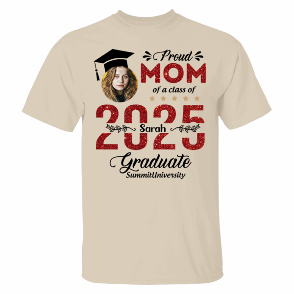 Proud Family Of 2025 Graduation Shirt, Personalized Shirt For Graduation M2204 - Image 8