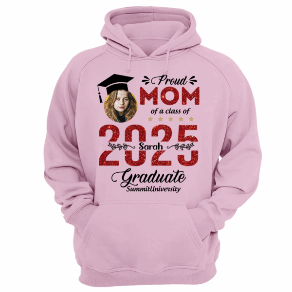 Proud Family Of 2025 Graduation Shirt, Personalized Shirt For Graduation M2204 - Image 13