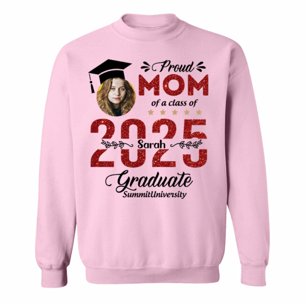 Proud Family Of 2025 Graduation Shirt, Personalized Shirt For Graduation M2204 - Image 12