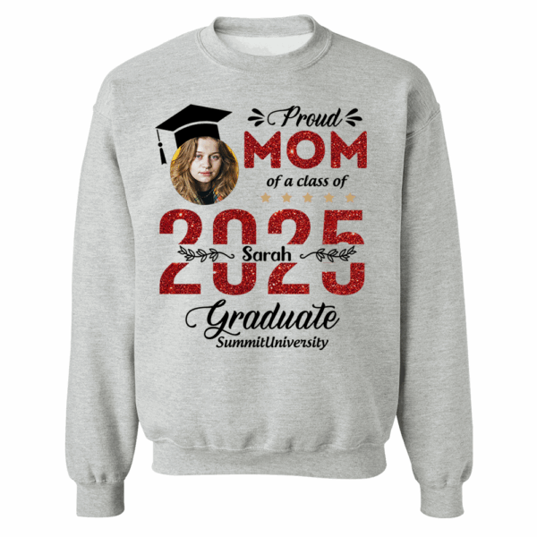 Proud Family Of 2025 Graduation Shirt, Personalized Shirt For Graduation M2204 - Image 6