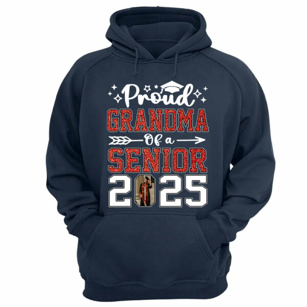 Proud Family Of A Senior 2025, Personalized Graduation Shirt - YN2103 - Image 11