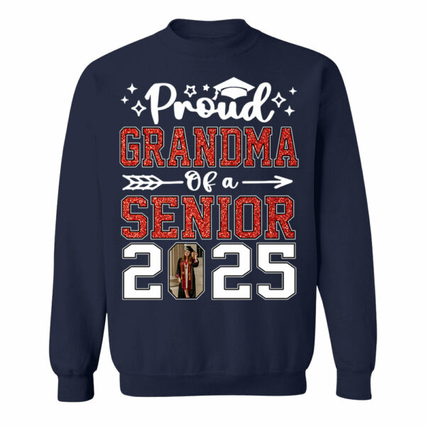 Proud Family Of A Senior 2025, Personalized Graduation Shirt - YN2103 - Image 8