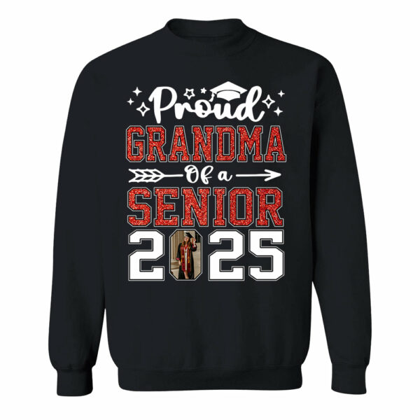 Proud Family Of A Senior 2025, Personalized Graduation Shirt - YN2103 - Image 6