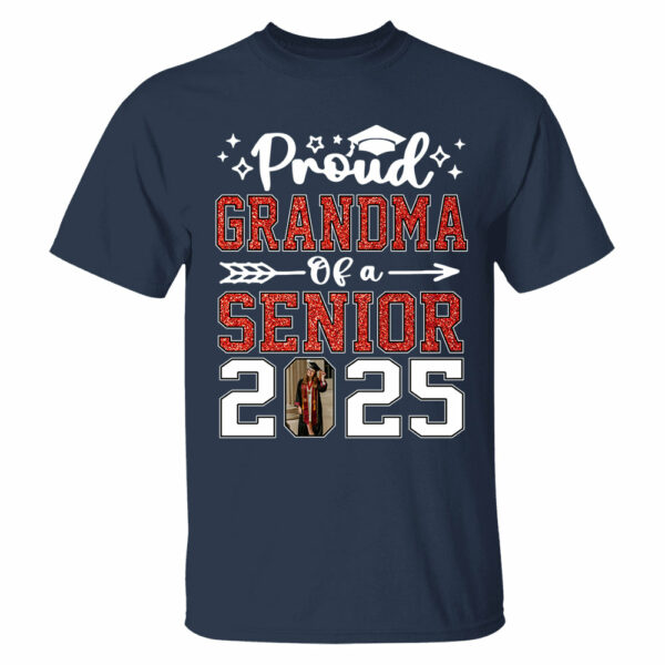 Proud Family Of A Senior 2025, Personalized Graduation Shirt - YN2103 - Image 4