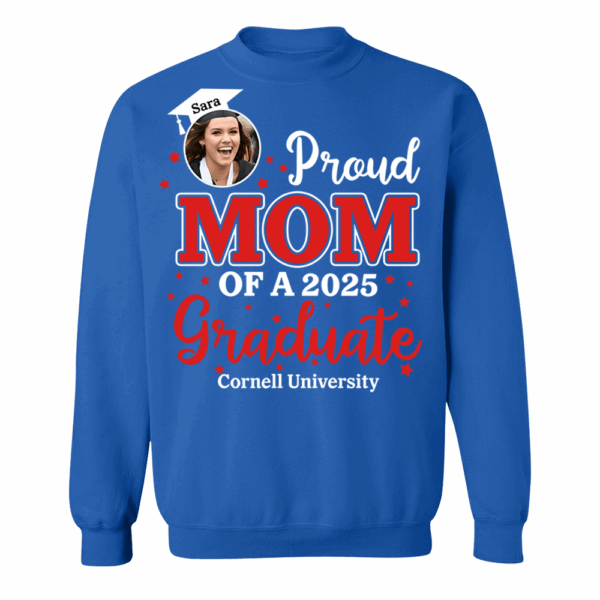 Proud Mom Custom Photo Graduation Shirts For Family - Image 9