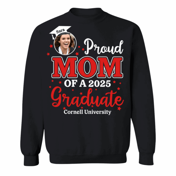 Proud Mom Custom Photo Graduation Shirts For Family - Image 6