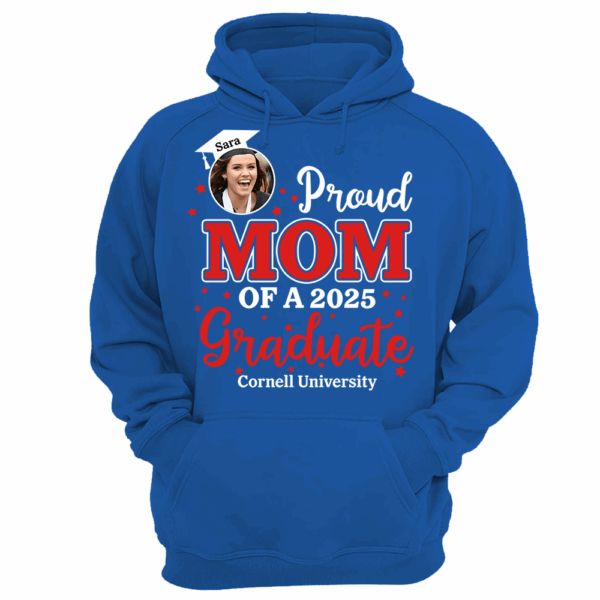 Proud Mom Custom Photo Graduation Shirts For Family - Image 13