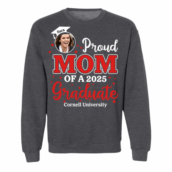 Proud Mom Custom Photo Graduation Shirts For Family - Image 7
