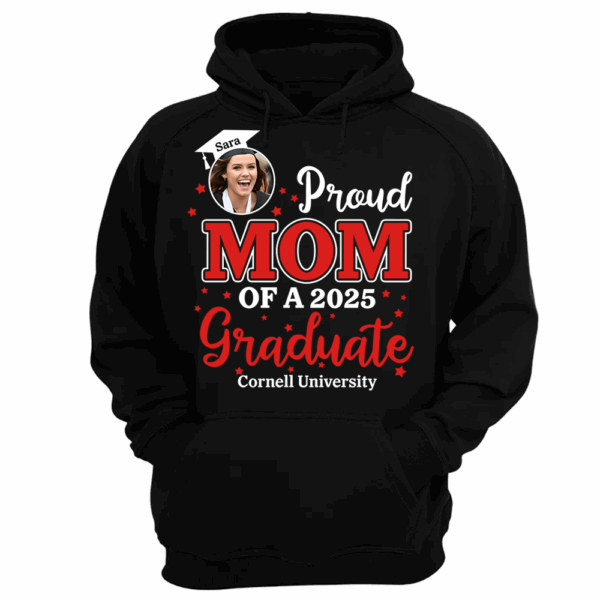 Proud Mom Custom Photo Graduation Shirts For Family - Image 10