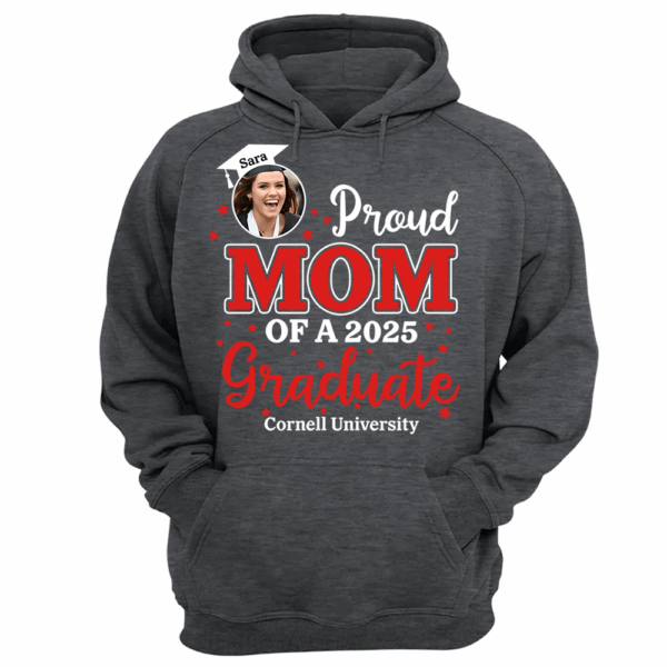 Proud Mom Custom Photo Graduation Shirts For Family - Image 11