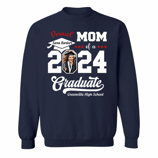 Proud of a 2024 Graduate Shirt, Custom Photo For Family - Image 11