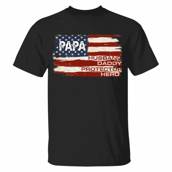 Proud To Be American, Personalized Shirt For Dad - Image 2
