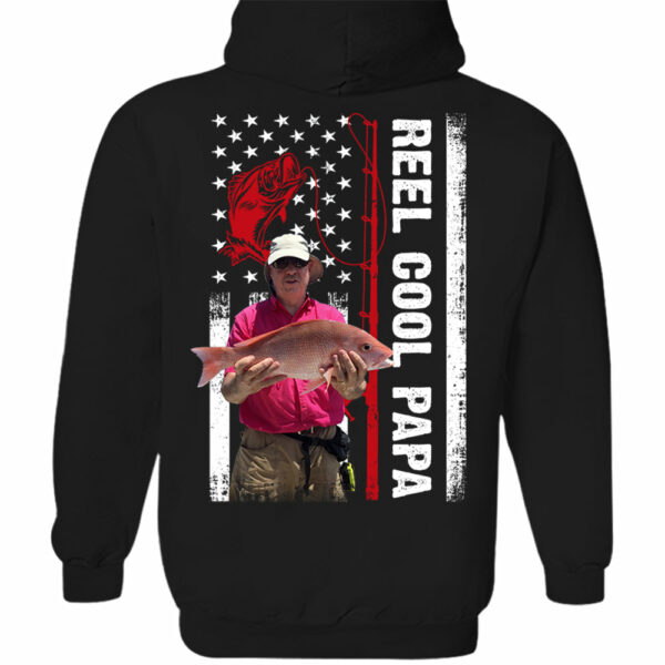 Reel Cool Papa Personalized Shirt Custom Photo And Nickname Gift For Father's Day K1702 - Image 7