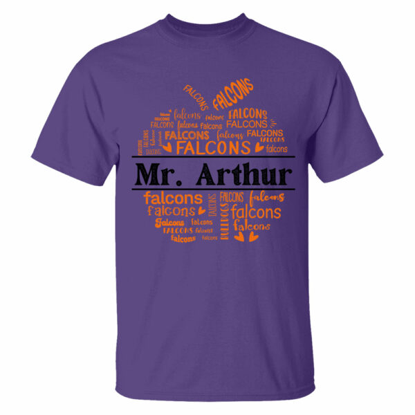 School Mascot Apple Shape Personalized Shirt Custom Gift For Teacher - Image 12