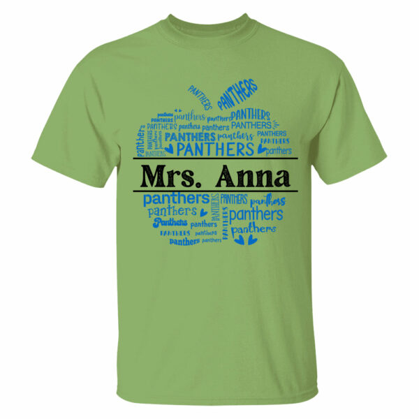 School Mascot Apple Shape Personalized Shirt Custom Gift For Teacher - Image 9