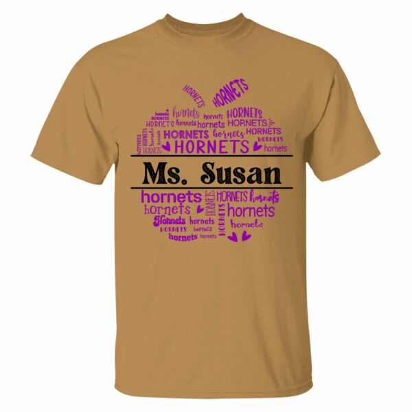 School Mascot Apple Shape Personalized Shirt Custom Gift For Teacher - Image 8
