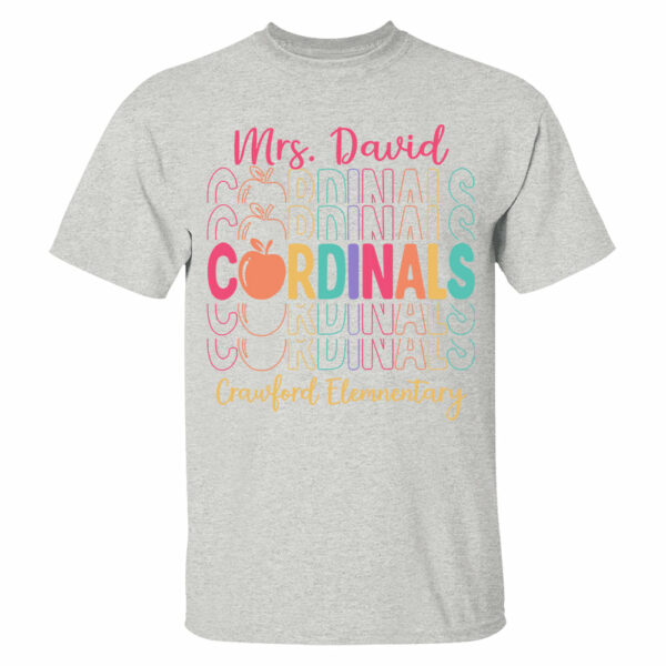 School Mascot Shirt Personalized School Spirit Gift For Teacher - Image 11