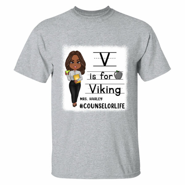 School Spirit Shirt Personalized School Mascot Gift For Teacher - Image 2