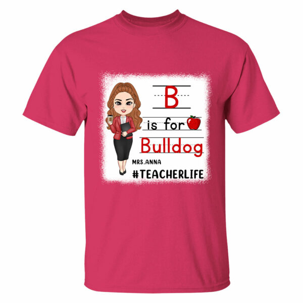 School Spirit Shirt Personalized School Mascot Gift For Teacher - Image 8