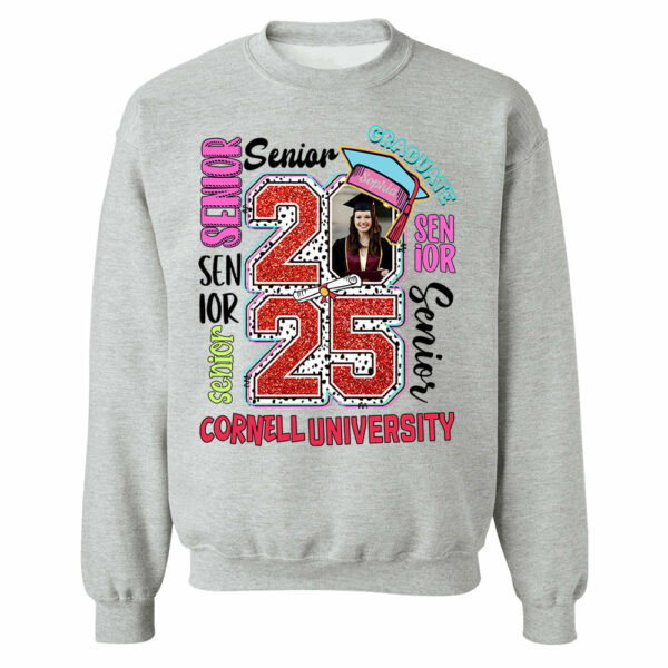 Senior 2025 Graduate, Retro Graduation Shirt - YN2103 - Image 6