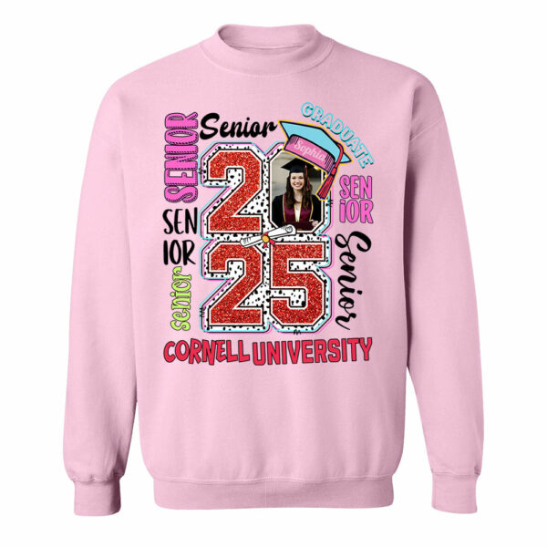 Senior 2025 Graduate, Retro Graduation Shirt - YN2103 - Image 9
