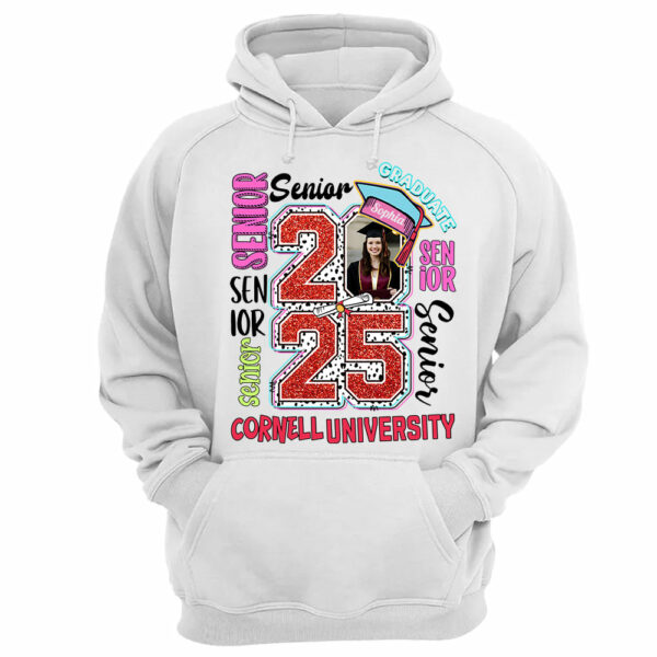 Senior 2025 Graduate, Retro Graduation Shirt - YN2103 - Image 4