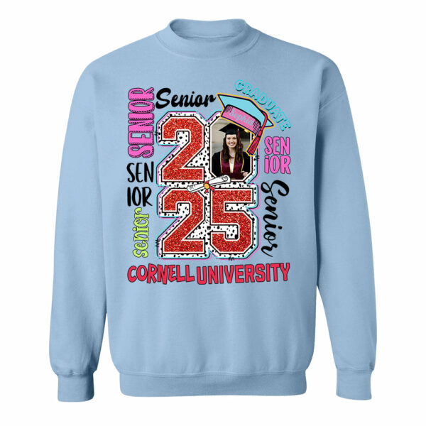 Senior 2025 Graduate, Retro Graduation Shirt - YN2103 - Image 12