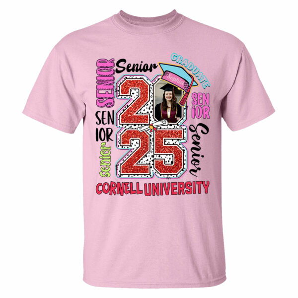 Senior 2025 Graduate, Retro Graduation Shirt - YN2103 - Image 8