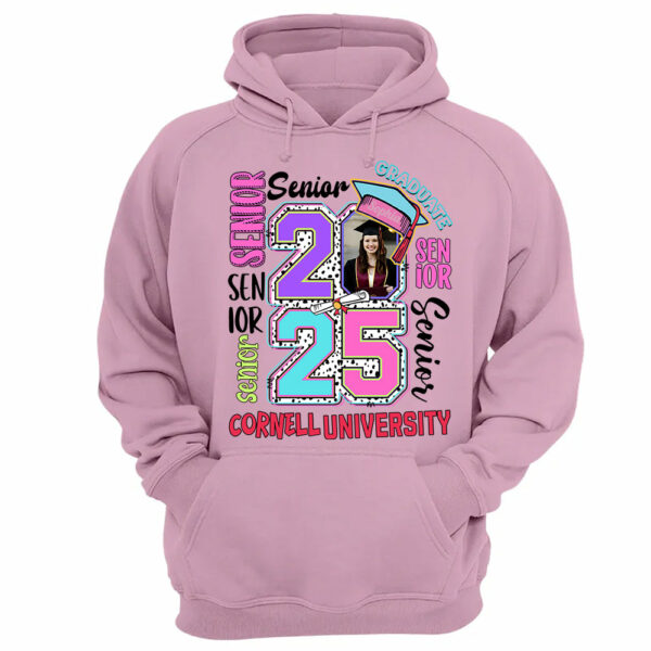 Senior 2025 Graduate, Retro Graduation Shirt vr2 - YN2103 - Image 13