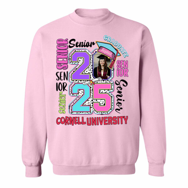 Senior 2025 Graduate, Retro Graduation Shirt vr2 - YN2103 - Image 12