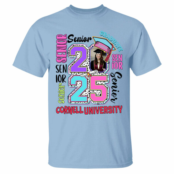 Senior 2025 Graduate, Retro Graduation Shirt vr2 - YN2103 - Image 8
