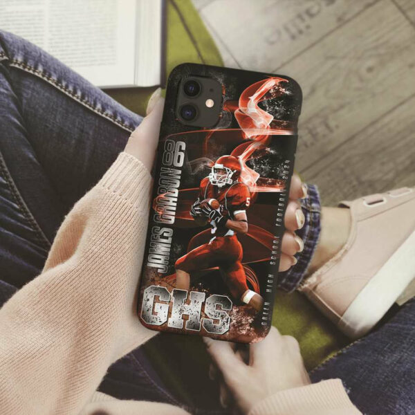 Senior Sports Phone Case Senior Banner Phone Case Custom Photo Game Day Gift For Football Lover Football Family H2511 - Image 4