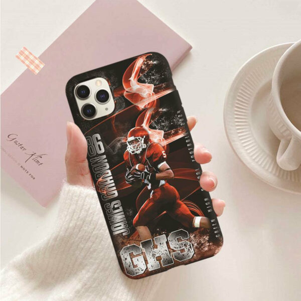 Senior Sports Phone Case Senior Banner Phone Case Custom Photo Game Day Gift For Football Lover Football Family H2511 - Image 6
