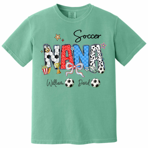Soccer Mama - Personalized Shirt Gift For Grandma - Image 7
