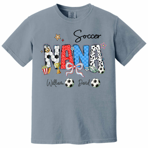 Soccer Mama - Personalized Shirt Gift For Grandma - Image 6