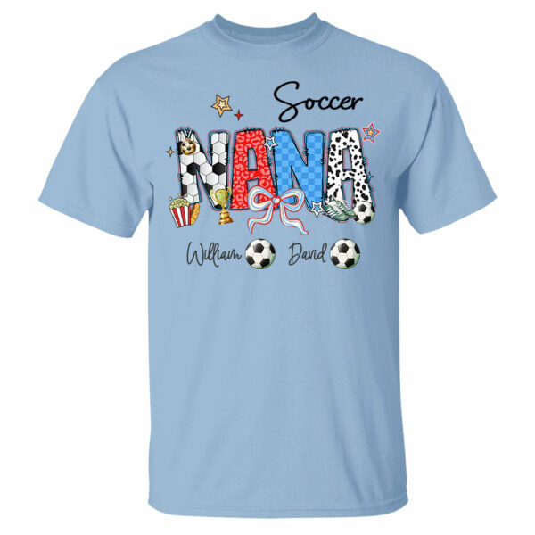 Soccer Mama - Personalized Shirt Gift For Grandma - Image 12