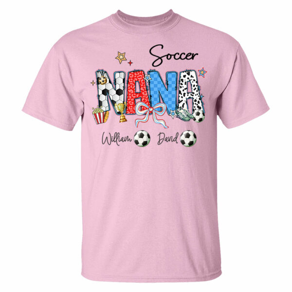Soccer Mama - Personalized Shirt Gift For Grandma - Image 10