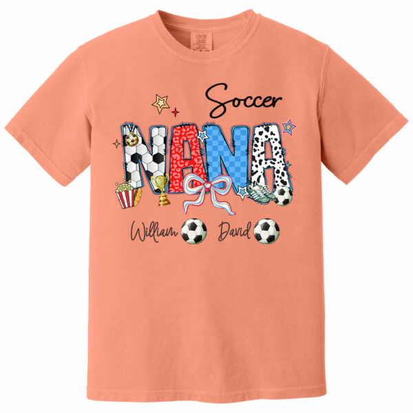 Soccer Mama - Personalized Shirt Gift For Grandma - Image 5