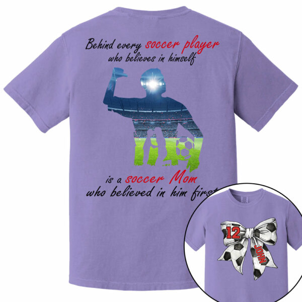 Soccer Mom Shirt, Personalized Soccer Shirt, Gift For Soccer Lover A2110 - Image 10