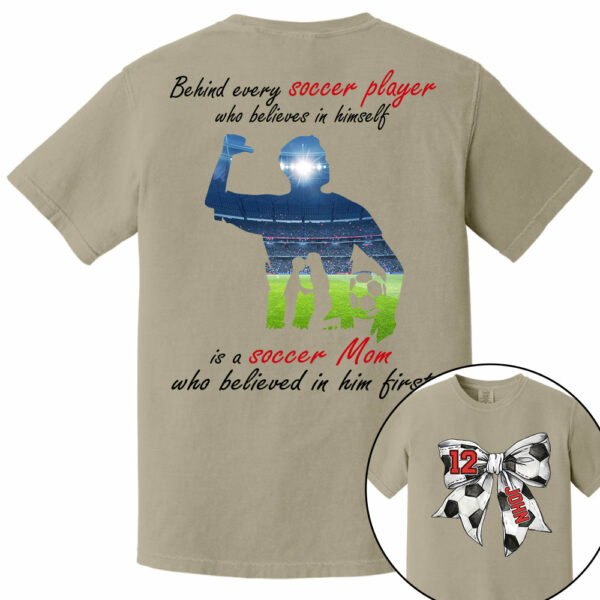 Soccer Mom Shirt, Personalized Soccer Shirt, Gift For Soccer Lover A2110 - Image 13