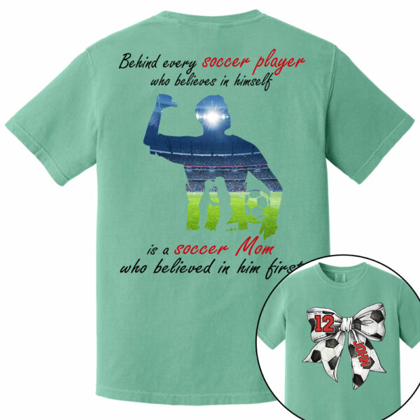 Soccer Mom Shirt, Personalized Soccer Shirt, Gift For Soccer Lover A2110 - Image 11