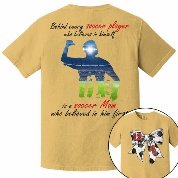 Soccer Mom Shirt, Personalized Soccer Shirt, Gift For Soccer Lover A2110 - Image 12