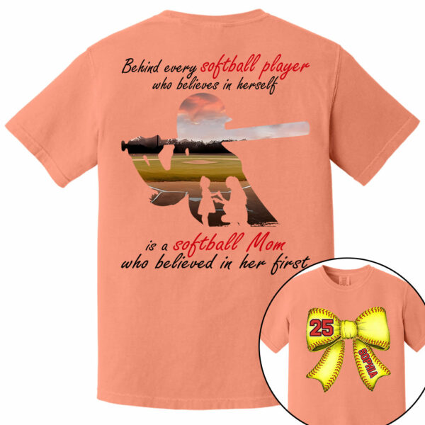 Softball Mom Shirt, Personalized Softball Shirt, Gift For Softball Lover A2110 - Image 10