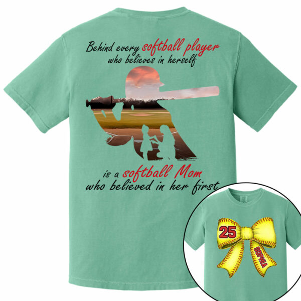 Softball Mom Shirt, Personalized Softball Shirt, Gift For Softball Lover A2110 - Image 9