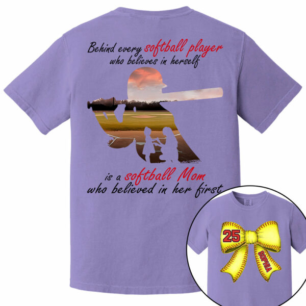 Softball Mom Shirt, Personalized Softball Shirt, Gift For Softball Lover A2110 - Image 11