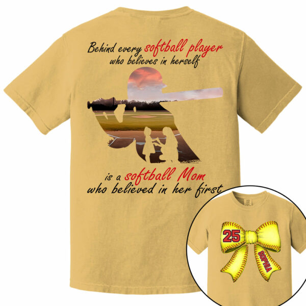Softball Mom Shirt, Personalized Softball Shirt, Gift For Softball Lover A2110 - Image 8